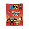 Coperta Familiare Teen Titans Go Flanella Vintage Morbida Coperte per Coprire Sedia Divano Inverno,
