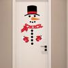 Self-Adhesive Snowman Wall & Window Sticker for Christmas Decoration