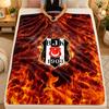 Flanell-DeckeBeşiktaş FC Warme Weiche Überwurfdecke für den Innenbereich Sofa Bett Wohnzimmer