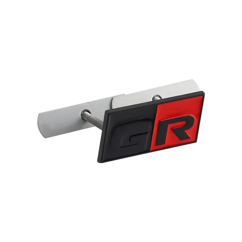 

1 шт. Значок-емблема на передню решітку радіатора автомобіля GR GR Sport для GR Sport Yaris 86 Hilux Supra C- HR Rav4 Aqua Auris Camry Prado Corolla Avensis