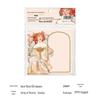 Monet & Van Gogh Retro Style Sticky Note Pad - Famous Paintings Series, Non-Adhesive, Perfect for Journaling & Memos