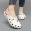Slippers Women Breathable Outdoor Platform Women Jelly Slippers Indoor House Beach Roma Hole Shoes  In Summer Zapatos De Mujer