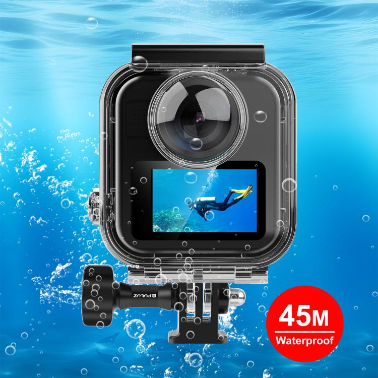 Transparent‑PC 45‑Meter‑Depth Waterproof‑Diving‑Housing‑Case,High‑Transm ittance Underwater‑Protective‑Shell