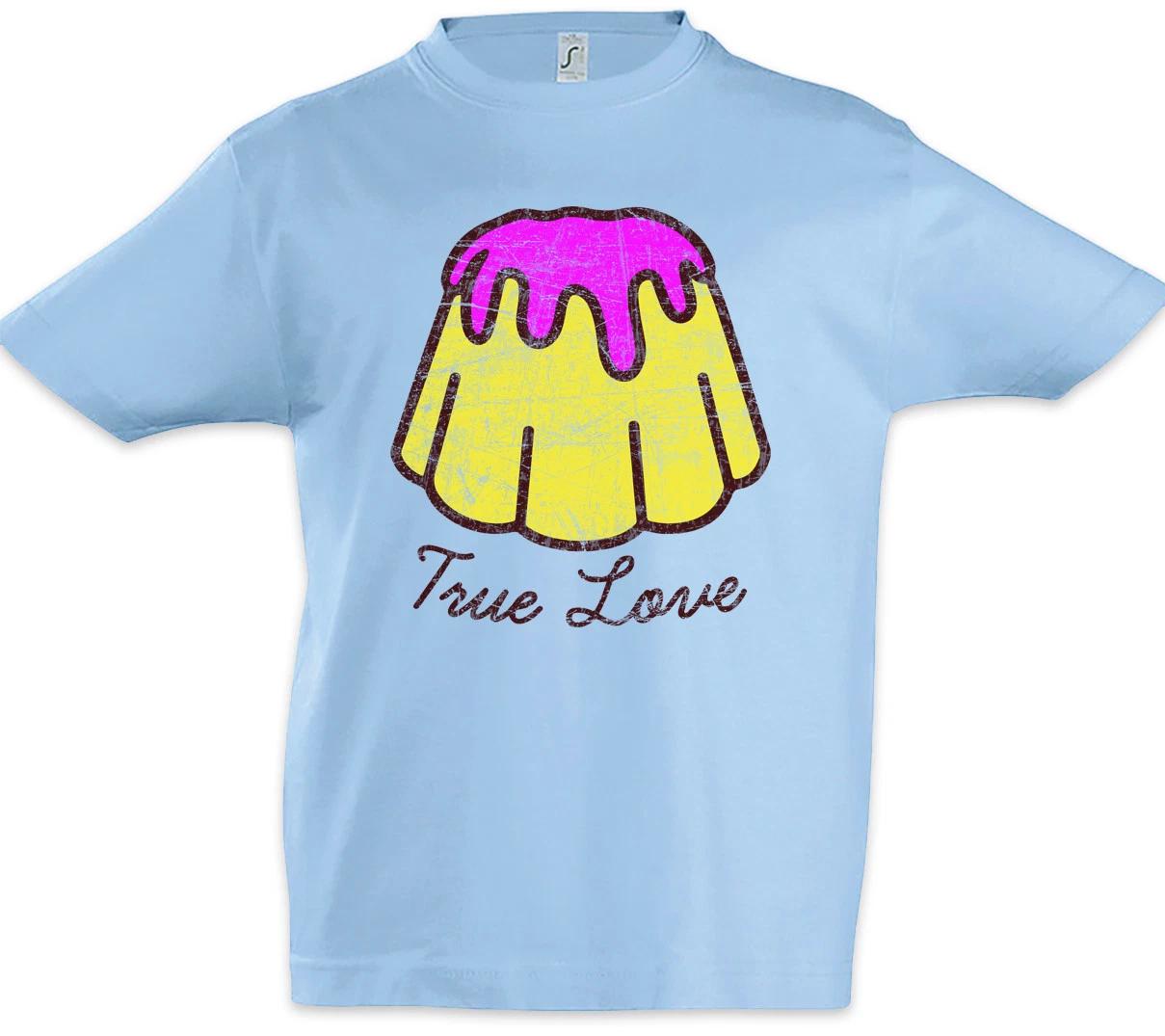 True Love Pudding Kids Boys kids boys T-Shirt Fun Baker Bakery Confectioner Addiction 100