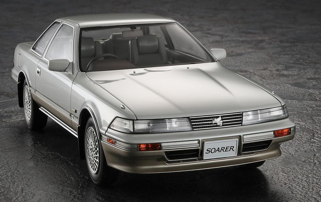 Hasegawa Toyota Soarer Late Model Plastic Model Kit HC66 1/24 (Z20) 3.0GT-Limited (1988) (Car)