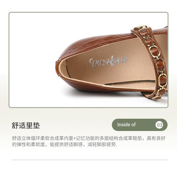 Top Layer Cowhide Women's Shoes Spring Versatile New Retro Square Toe Shallow Mouth Thick Heel Middle Order Shoes Mary Jane Commuting Shoes Women