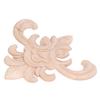 Wood Applique sy Installation   Natural Eco Friendly   Exquisite Pattern Wood Carving Applique