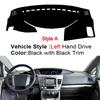Car Dashboard Cover Non Slip Pad For Ssangyong Rodius 2007 - 2018 Auto Car Dash Mat Sun Shade Pad Anti-UV Cushion