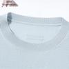 Men's Summer Linen Blend Short-Sleeve Knit T-Shirt