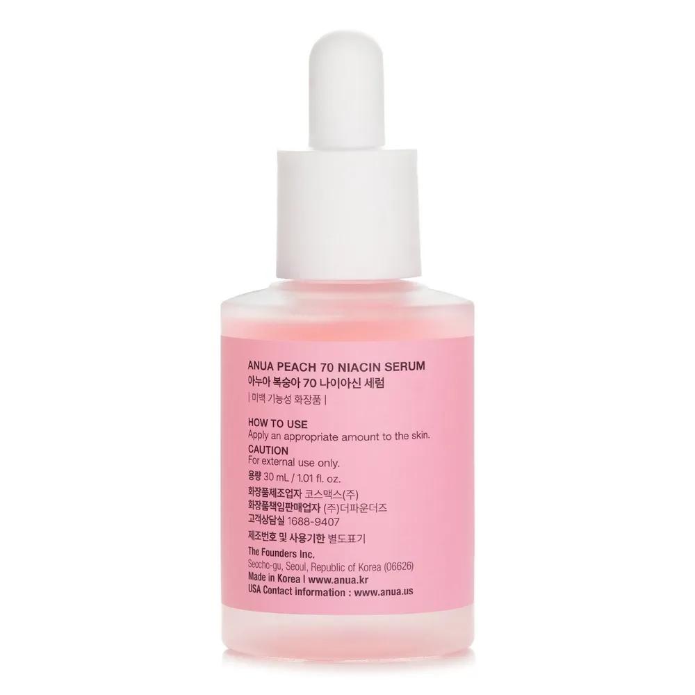 Anua Siero alla niacina Pesca 70 30ml