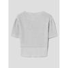 8SECONDS Button Waist Pullover Light Gray