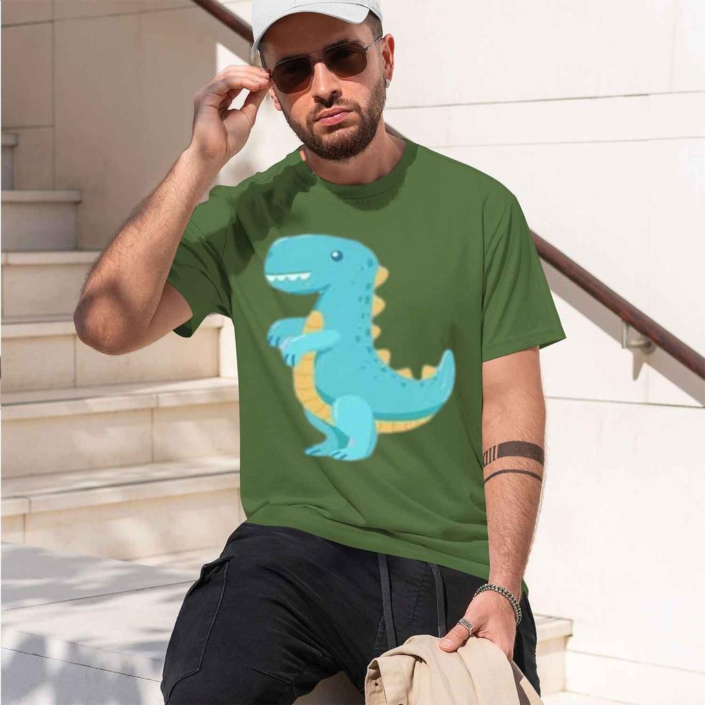 Vintage Dinosaur Cute Ing Gift For Couples Lovers Tshirts Wounisex Unisex Anniversary Retro Style Grh T Shirts Retro 2026 New Model M