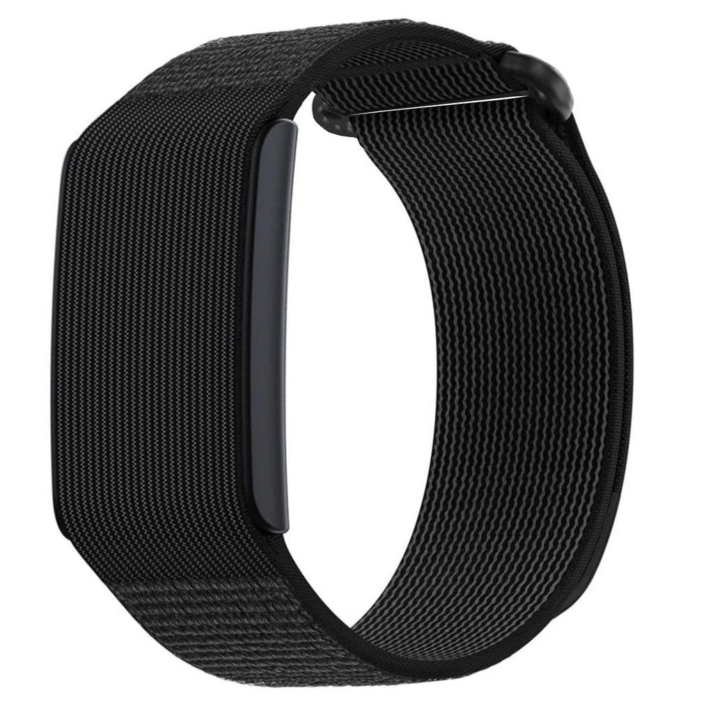 Replacement Nylon Watch Strap for Amazfit Helio Strap Full Coverage Wrist Band Magic Hook Loop Adjustable Soft Breathable