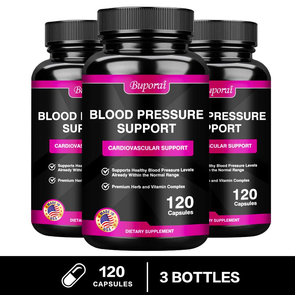 Buporai Niacin Blend Capsules - Blood Pressure Health