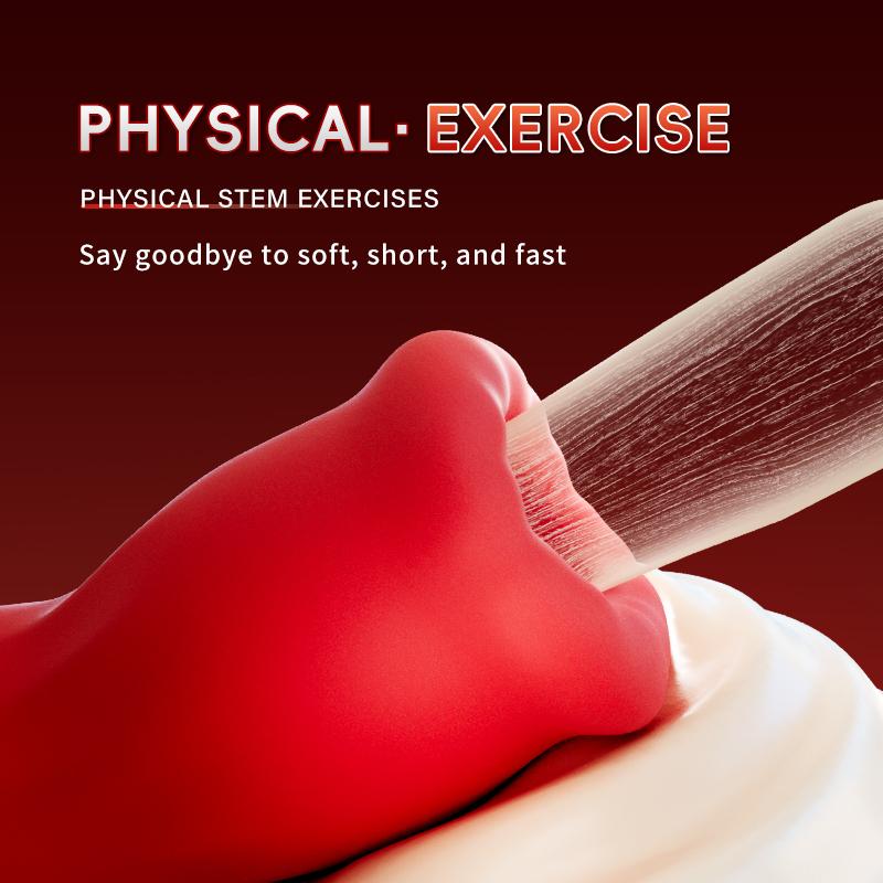 Male Masturbator Penis Training Vibrator Men Glans Massage Stimulator with 9 Vibration Delay Training Exerciser Adult Sex Toy 18