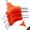 3 In 1 Trigeminal Hex Key Set 2.5/3/4/5/6/8mm Carbon Steel Hexagon Wrench for Bicycle Maintenance Hand Tools