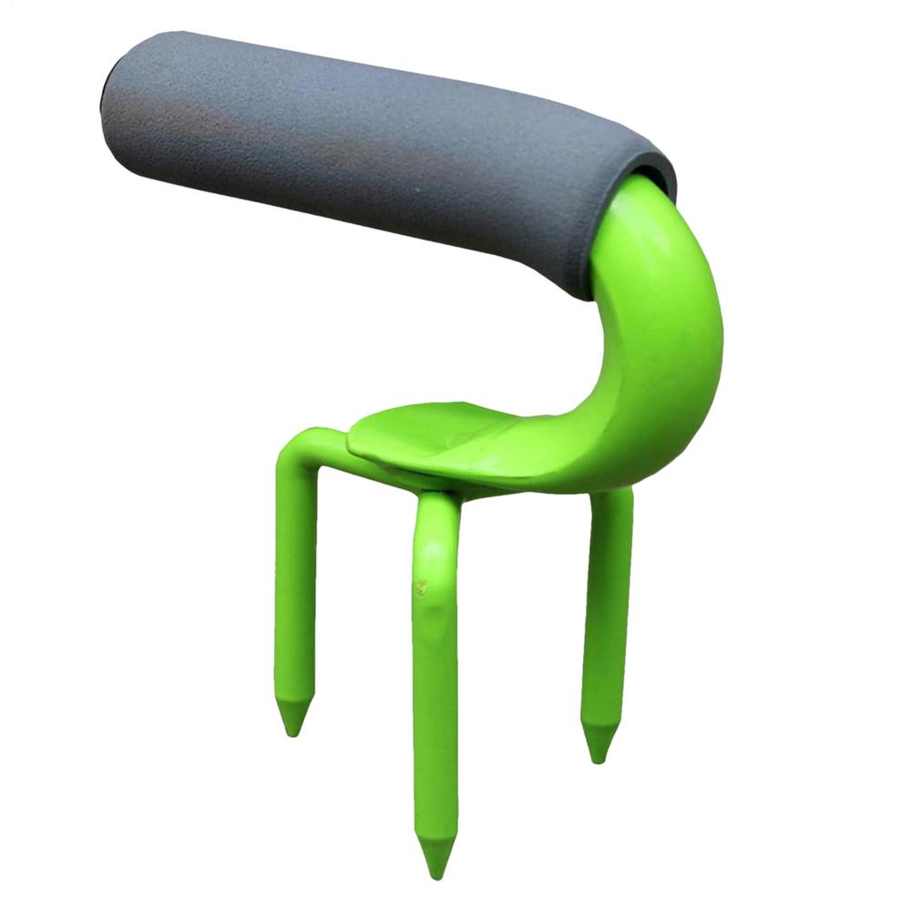 

Садовая вилка для рыхления почвы Сверхпрочная Маленькие ручные грабли Эргономичная ручка Садовый коготь Ручной инструмент для прополки для садоводства & зелёный