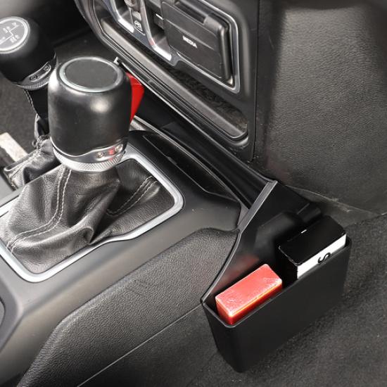 Console Gear Shifter Storage Box Pocket Organizer Tray for Jeep Wrangler JL JT