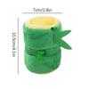 Plush Panda Bamboo Tube Keychain Cartoon Panda Doll And Bamboo Tube Keyrings Pendants Lovely Panda Doll Key Chain Hanging