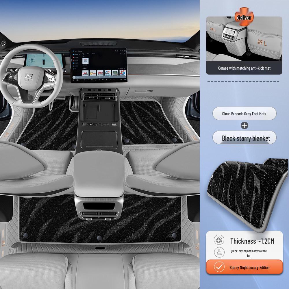 BYD Han L 2025 Model DMI Full Surround EV/DMP Car Floor Mats