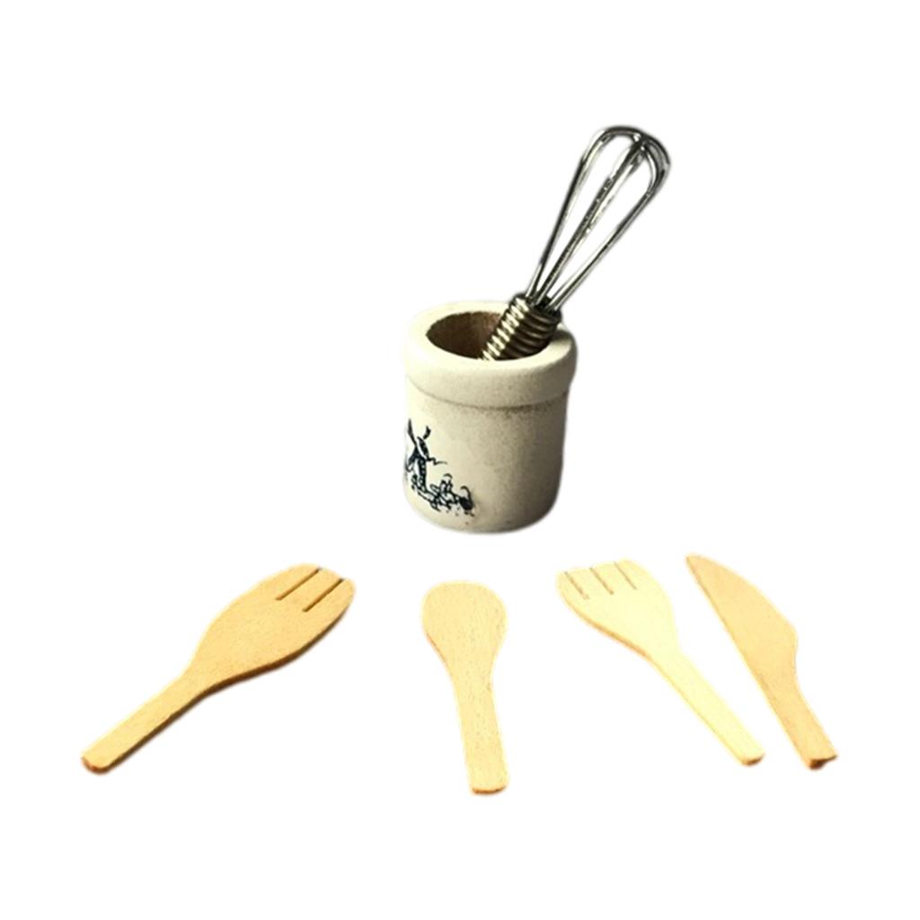 1/12 Dollhouse Egg Beater Kid Toy Miniature Ornament Decor for Boy Children
