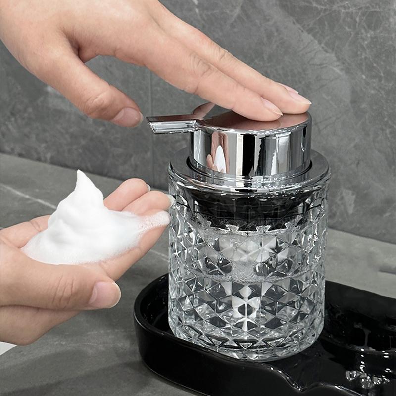 Anti Clog Foam Soap Dispenser Pump Head Reusable Durable Nozzle for Kitchen Bathroom Hand Soap Bottles