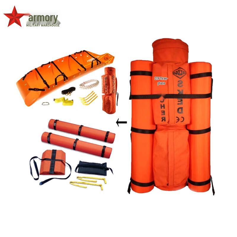 Water Rescue Floatable Roll Stretcher Kit