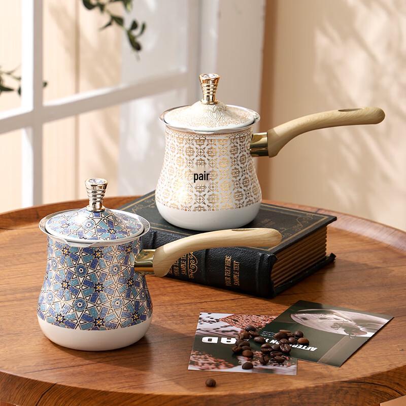 Kadijia KD Ethnic Style Stainless Steel Tea & Coffee Pot