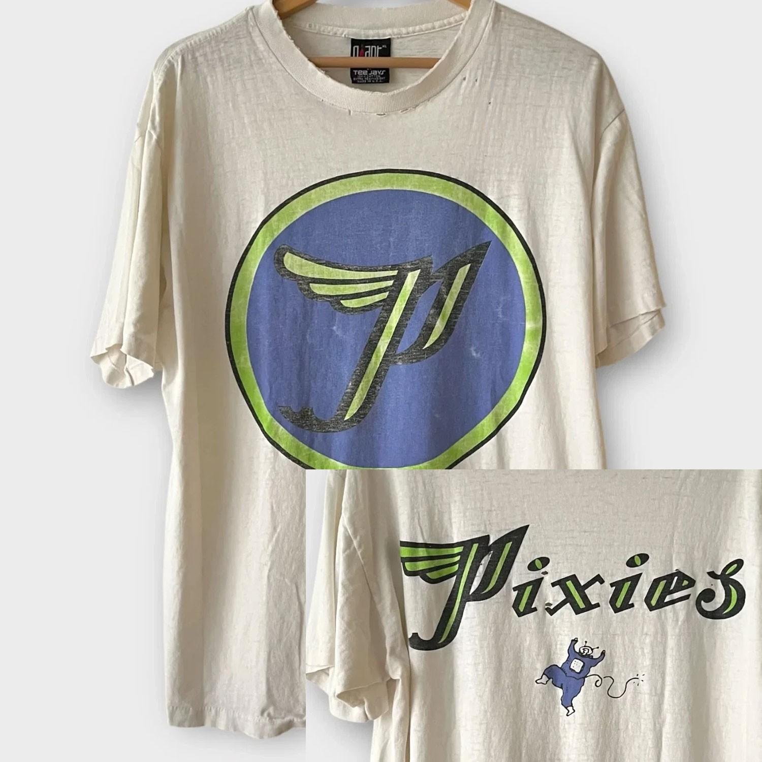 

1992 Pixies Vintage Band Promo Tee Shirt New Reprint All Size Unisex T-Shirt S