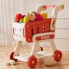 Simulation Supermarket Trolley Toy 32PCS/Set Pretend Shopping Playset Toy  Playing House