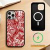 Minimalist Red Star   Phone Case For iPhone17,16,15,14,13,12,11 Plus,Pro Magnetic with Magsafe Wireless Charging