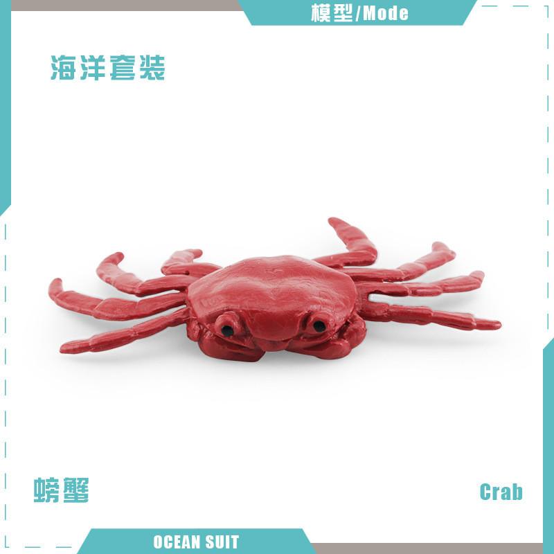 Zestaw modeli zwierząt oceanicznych premium z PVC, w tym rekiny, żółwie, delfiny, pingwiny i kraby do zabawy edukacyjnej