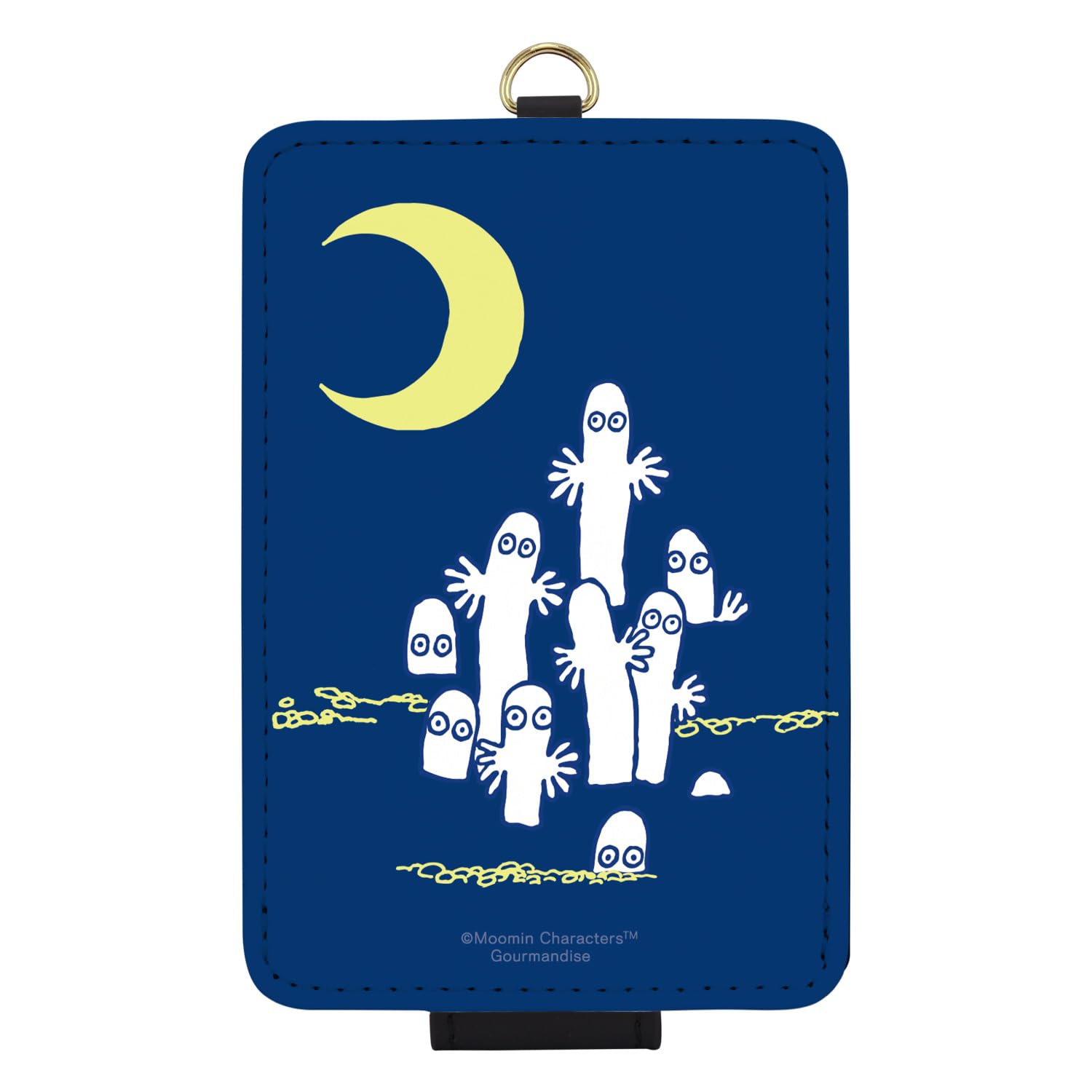 

Gourmandise Moomin Hattifattener Fair IC Card Case Type A MMN-255A