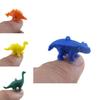 Kleine Tpr Dinosaurierfigur Ideal für Sammler und Kinder Einfarbige Miniaturfigur Internationale Beschaffung
