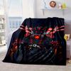 Robot Invasion Alert Blanket Flannel Blanket for Bed, Sofa, Camping, Hiking, Picnic Essentials, Gift for Family Fan Gifts