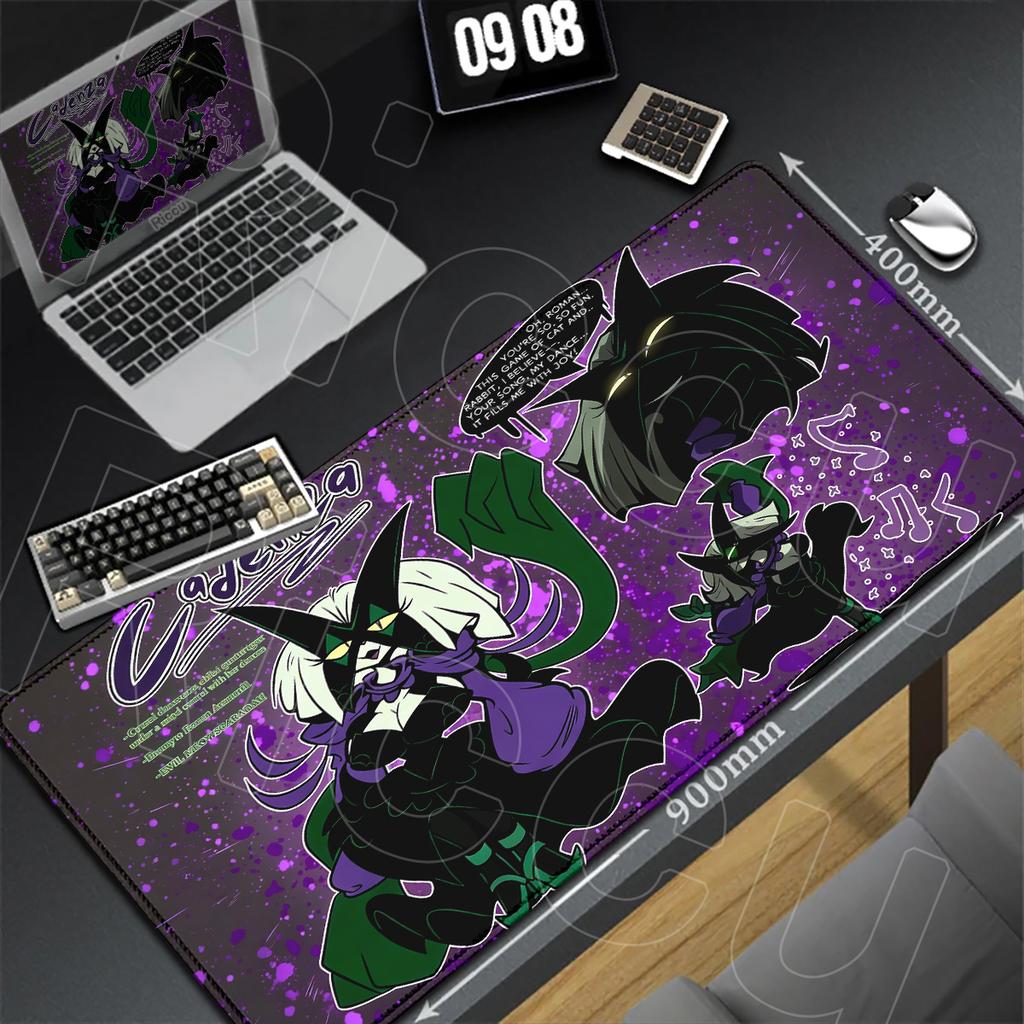 Large Locking Edge Extended Desktop Keyboard Mats Anime Cute Meowscarada Mouse Pad Xxl Gaming Office Speed Rubber Carpet