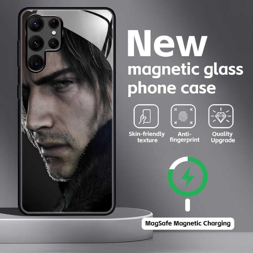 Resident Evil 9 Phone Case For Samsung S26 S25 S24 S23 S22 S21 Plus Ultra Note20 Glass Magnetic Case