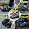 Lightweight and Breathable, Anti-smashing and Anti-piercing, Flying-woven Labor Urance Shoes, Fashionable and Colorful Safety Shoes, Wear-resistant