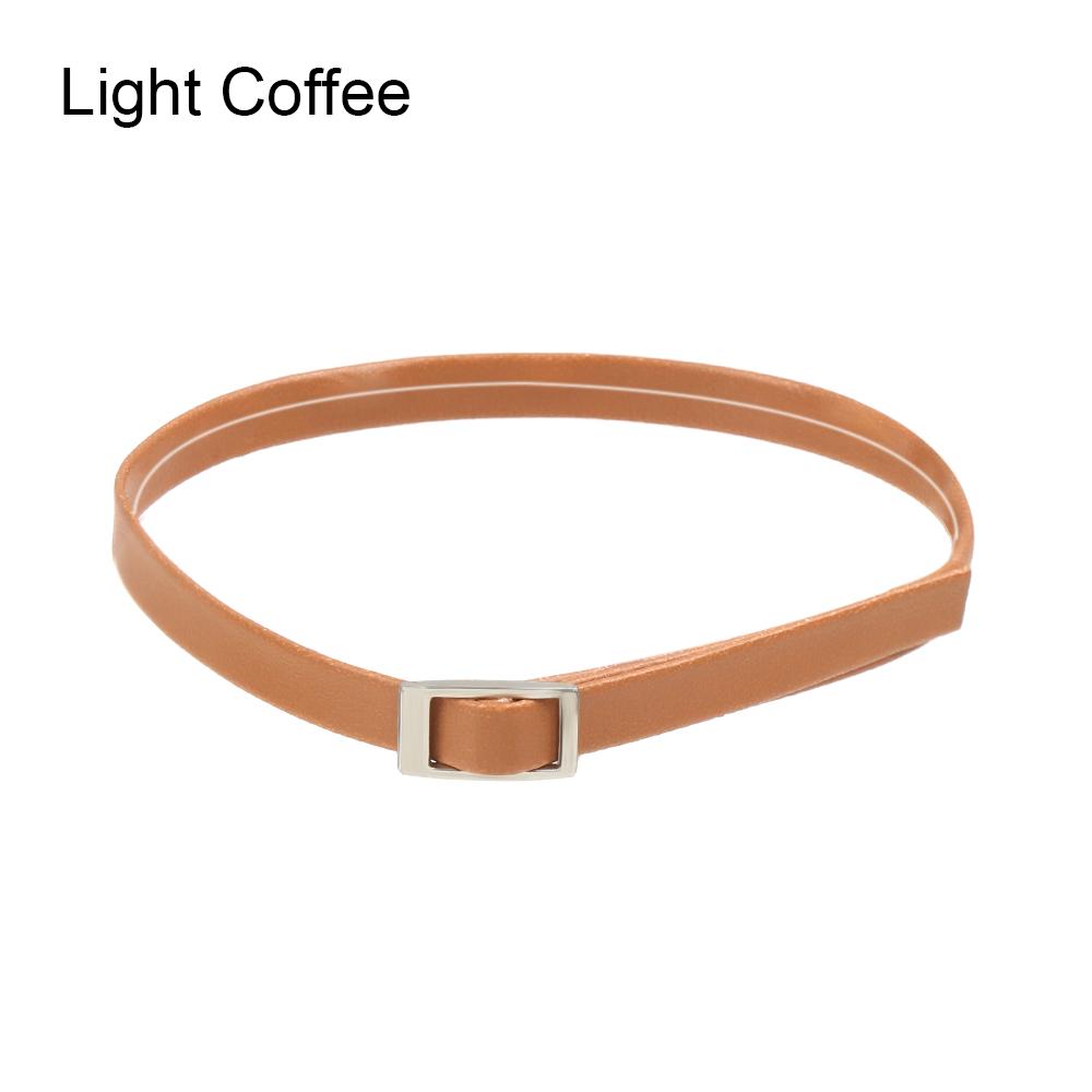 

Doll Belt Super Mini Artificial Leather Waist Belts For 1/4 1/6 Doll Bjd Doll Clothes DIY Doll Accessory Long 22.5cm Width 1cm