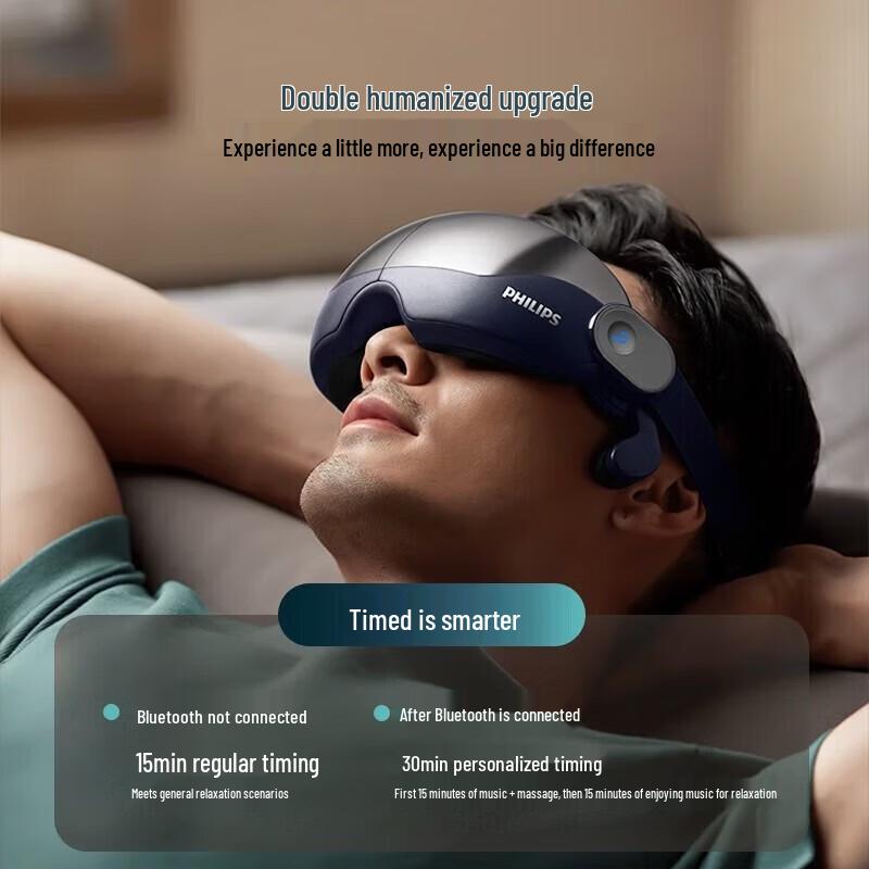 Philips Smart Eye Massager with Heat and Bluetooth Audio CN plug (adapter included)