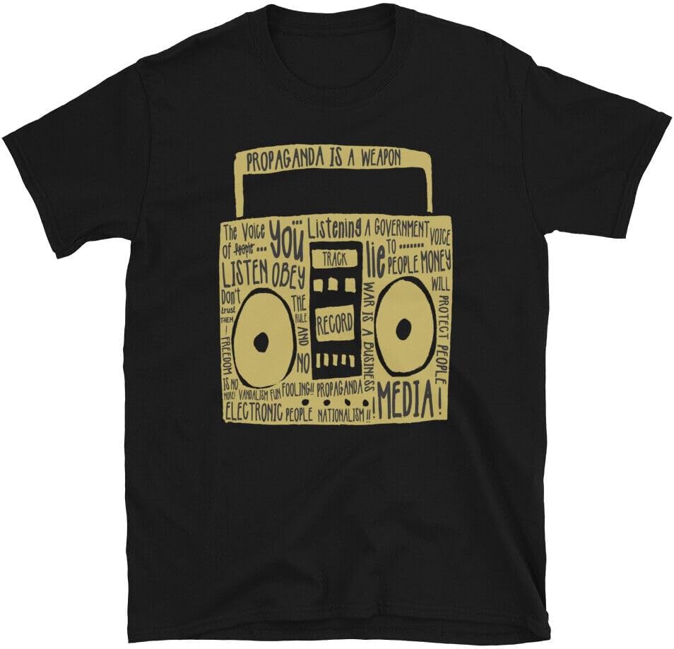 Propaganda Media Society Movement Fit Men T Shirt XXL чёрный