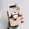 Hülle Für Samsung Galaxy S10 S 10 Plus S10E Handyhülle Niedlicher Hase Panda Bemalt Weiches TPU Hülle Für Samsung S10 S10+ S10E Funda
