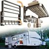 60Cm Stainless Steel Towel Rack Bathroom Foldable Towel Bar Bathroom Shelves Wall Mounted Towel Hanger
