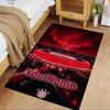 Bayern Munich Customize Text Area Rug Design for Kitchen Dormitory Bedrooms Outdoor Anti-slip Rug Decorate Offices
