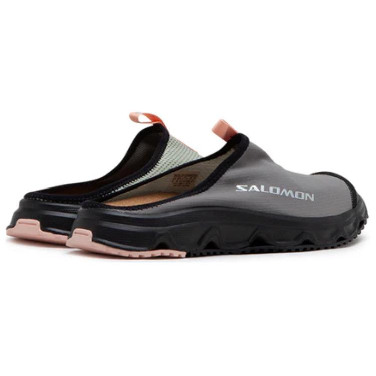 Salomon Rx Slide 3.0 Comfortable Casual Odor Resistant Non-Slip Clogs Unisex Footwear Gray Black 471314