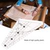 22.5 Degree Angle Patchwork Ruler Acrylic Sewing Stencil Tool Sewing Template Ruler  For Sewing DIY