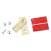 New 1Set  Strong Door Closer Magnetic Door Catch Latch Door Magnet Furniture Cabinet Cupboard Screw/Sticker Ultra Thin 3 Colors