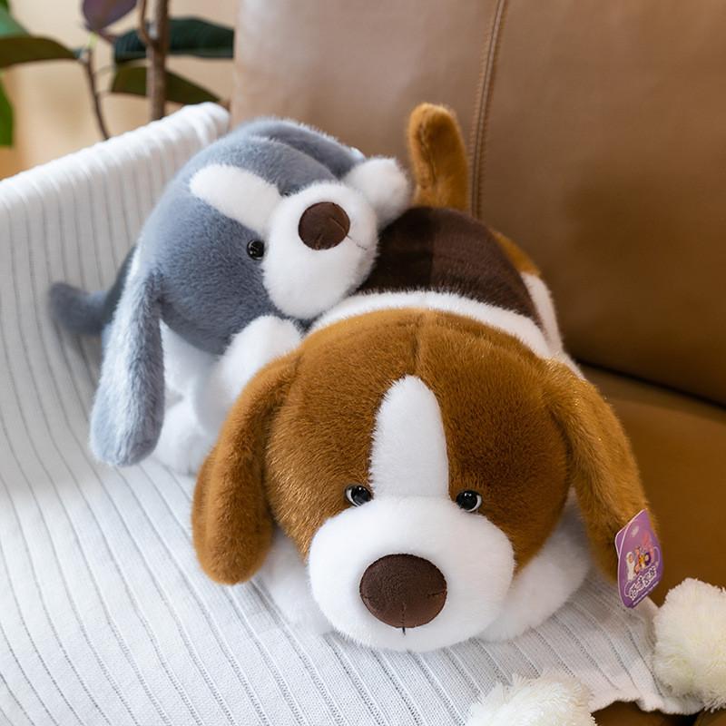 Plush Dog Toy Collection With Pp Cotton Filling For Home Decor And Giftgiving Fun