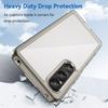 For Sony Xperia 1 VI Phone Case WANLONFENG XC Series TPU Acrylic Cover with Tempered Glass (Big Lens Hole)