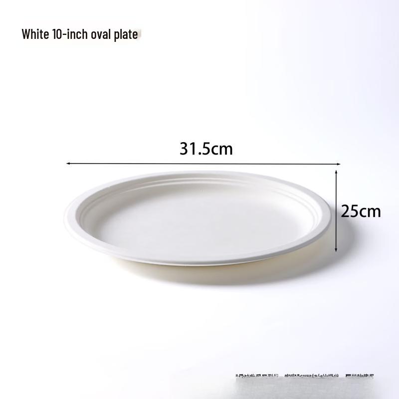 

Degradable Disposable BBQ Plates